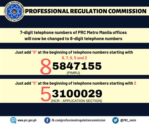 prc contact number|Iba pa.